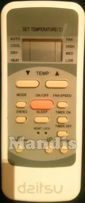 T&eacute;l&eacute;commande d'origine DAITSU DS12U-J