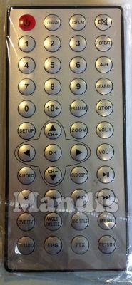 Télécommande d'origine DENVER MT763DVBT