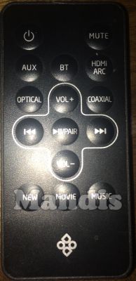 T&eacute;l&eacute;commande d'origine DUTCH DO-SV-BTSB3-B