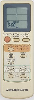 T&eacute;l&eacute;commande d'origine MITSUBISHI EG9B