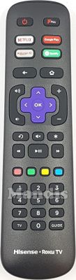 T&eacute;l&eacute;commande d'origine HISENSE Roku Tv (EN3A38)