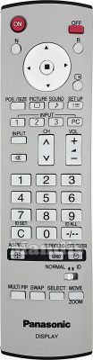 Télécommande d'origine PANASONIC EUR7636090R