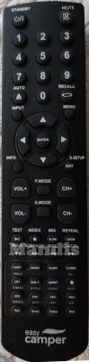 T&eacute;l&eacute;commande d'origine EASY CAMPER Tv180