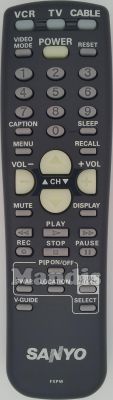 T&eacute;l&eacute;commande d'origine SANYO FXPW