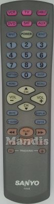 T&eacute;l&eacute;commande d'origine SANYO FXWE