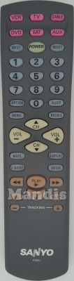 T&eacute;l&eacute;commande d'origine SANYO FXWJ