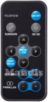 T&eacute;l&eacute;commande d'origine FUJIFILM Finepix