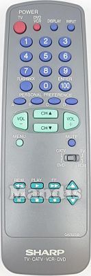 Télécommande d'origine SHARP GA292SB