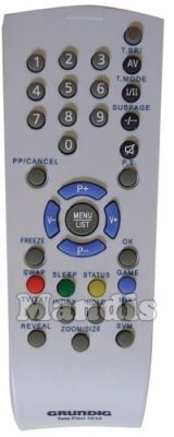 T&eacute;l&eacute;commande d'origine GRUNDIG Tele Pilot 1010 (720117140600)