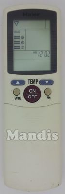 T&eacute;l&eacute;commande d'origine HAIER 001A3400077