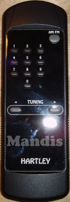 T&eacute;l&eacute;commande d'origine HARTLEY VR4