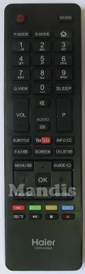 T&eacute;l&eacute;commande d'origine HAIER HTR-A18EN (0530015562)
