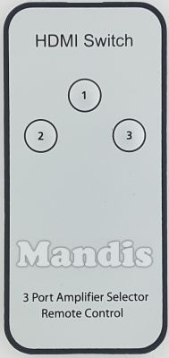 Télécommande d'origine UNKNOWN 3 Port Amplifier Selector (HDMI Switch)