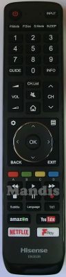 Télécommande d'origine HISENSE EN3G39 (T210141)