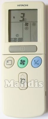 T&eacute;l&eacute;commande d'origine HITACHI RAR3U1 (HWRAS25FH6A02)