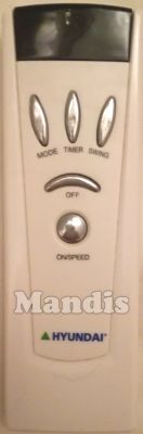 Télécommande d'origine HYUNDAI HYD16VLSEASON