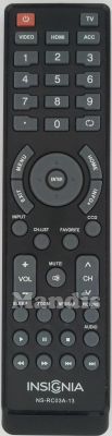 T&eacute;l&eacute;commande d'origine INSIGNIA NS-RC03A-13
