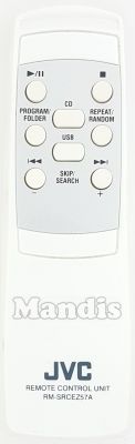 Télécommande d'origine JVC RM-SRCEZ57A (RMSRCEZ57A)