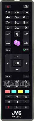 Télécommande d'origine JVC RM-C3182