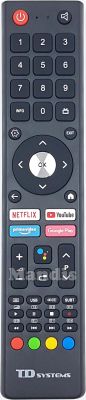 Télécommande d'origine TD SYSTEMS K32DLC16GLE