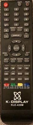 T&eacute;l&eacute;commande d'origine K-DISPLAY KLE-420M