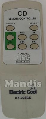 T&eacute;l&eacute;commande d'origine ELECTRIC COOL KF-AV2000 (KX-226CD)