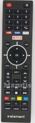 T&eacute;l&eacute;commande d'origine ELEMENT KY49C-178A