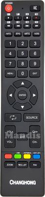 Télécommande d'origine CHANGHONG LED32D2200DS