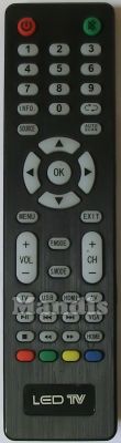 T&eacute;l&eacute;commande d'origine LED TV Led001