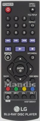 Télécommande d'origine LG AKB73896401 Télécommande d'origine LG AKB73896401
