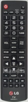 Télécommande d'origine LG AKB73975711 Télécommande d'origine LG AKB73975711