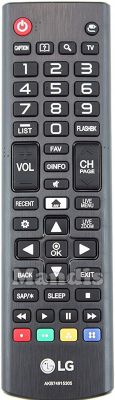 Télécommande d'origine LG AKB74915305