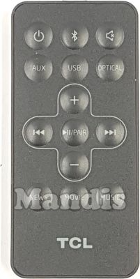 T&eacute;l&eacute;commande d'origine TCL MA06TS5TSPN03RC1