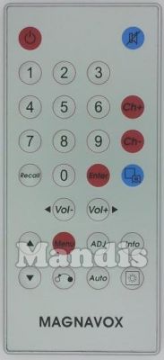Télécommande d'origine MAGNAVOX DRMCT007T8