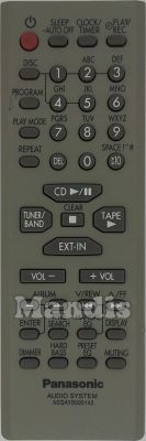 Télécommande d'origine PANASONIC N2QAYB000142