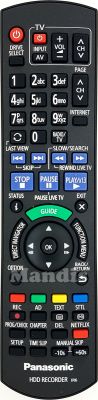 Télécommande d'origine PANASONIC HDD Recorder IR6 (N2QAYB000780)