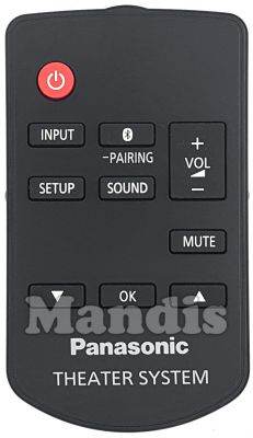 Télécommande d'origine PANASONIC Theater System (N2QAYC000121)
