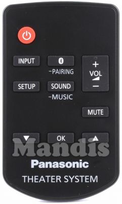 Télécommande d'origine PANASONIC N2QAYC000122