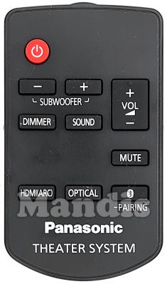 Télécommande d'origine PANASONIC N2QAYC000126 Télécommande d'origine PANASONIC N2QAYC000126