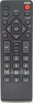 Télécommande d'origine SYLVANIA NH000UD