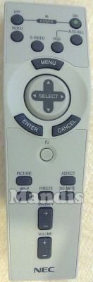 T&eacute;l&eacute;commande d'origine NEC RD-394E (7N900381)