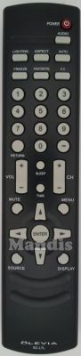 T&eacute;l&eacute;commande d'origine OLEVIA RC-LTL