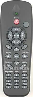 T&eacute;l&eacute;commande d'origine BONTECH Optoma001