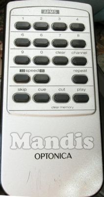 T&eacute;l&eacute;commande d'origine OPTONICA AD700