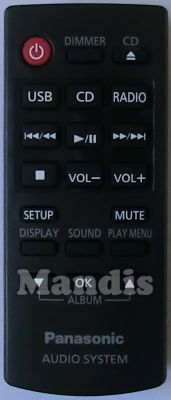 Télécommande d'origine PANASONIC N2QAYB000948