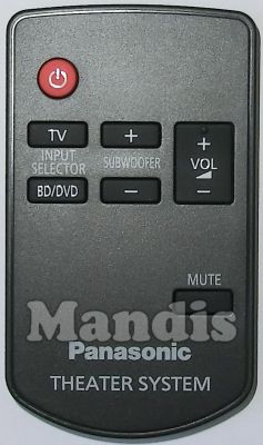 Télécommande d'origine PANASONIC N2QAYC000043