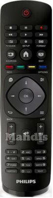 T&eacute;l&eacute;commande d'origine PHILIPS YKF346001 (996590009359)