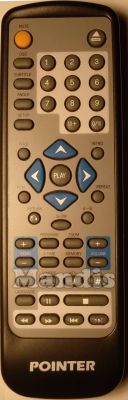 T&eacute;l&eacute;commande d'origine POINTER DVD920G
