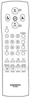 Télécommande d'origine DAEWOO R-22D05 (48B3822D05)