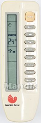 T&eacute;l&eacute;commande d'origine SAUNIER DUVAL R71CE